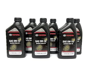 Amazon.com: Genuine Genuine Toyota 0W16 Synthetic Oil 1qt